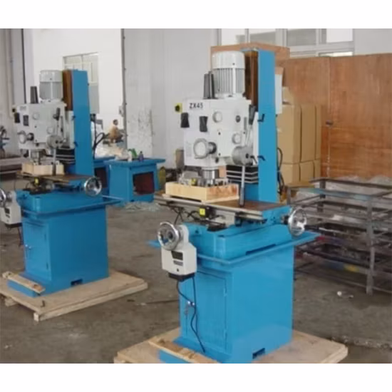 格安価格小型ユニバーサル垂直ギアヘッドベンチ Zx45 ボール盤フライス盤