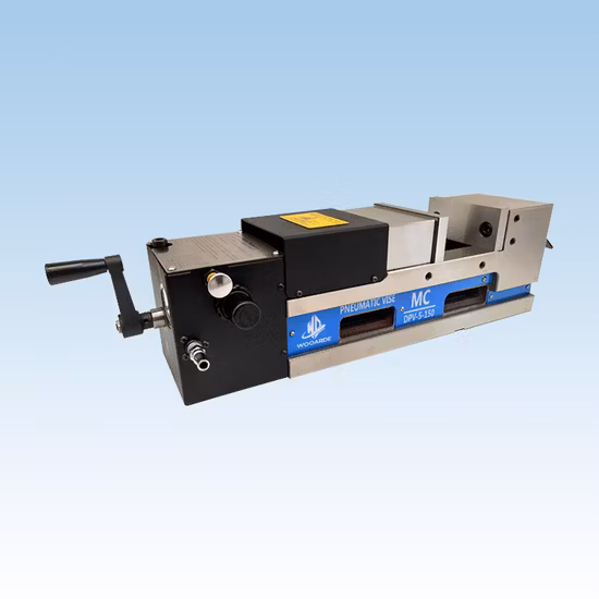 CNC フライス盤自動空気圧同心ベンチ万力クランプツール